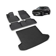 All Weather Car Floor Mats & Cargo Liner Set Fit for Hyundai Tucson 2022-2025...