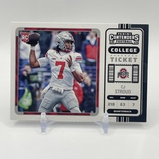 CJ Stroud - 2023 Panini Chronicles Draft Picks Contenders College Ticket (RC) #3