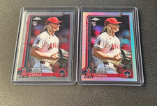 2025 Topps Chrome Update Caden Dana Rookie Debut Refractor & Rookie Debut Base