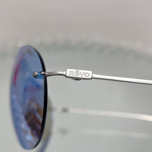 REVO AIR 2 Satin Chrome Polarized Photochromic Blue Sunglasses - RE 1191 03 BLP - Picture 3 of 5