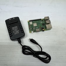 Raspberry Pi 3 Model B 1.4GHz Quad Core 1 GB RAM HDMI USB POE w/ Adapter