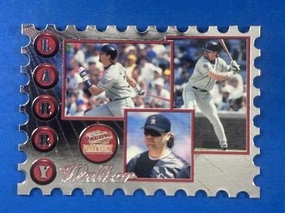 1998 Pacific Paramount Special Delivery #8 Larry Walker Colorado Rockies!