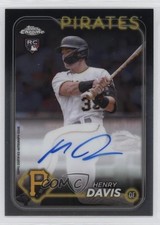 2024 Topps Chrome Rookie Auto Henry Davis #RA-HAD Auto 9x8