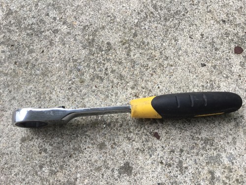 89-933 Stanley Rachet Only 3/4" Drive Pass Through VGC - Picture 3 of 5