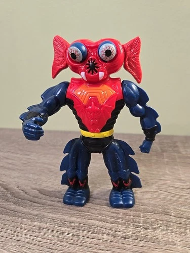 HE-MAN MANTENNA Figure Vintage MOTU Loose Figure Mattel 1984 (Eyes Work)