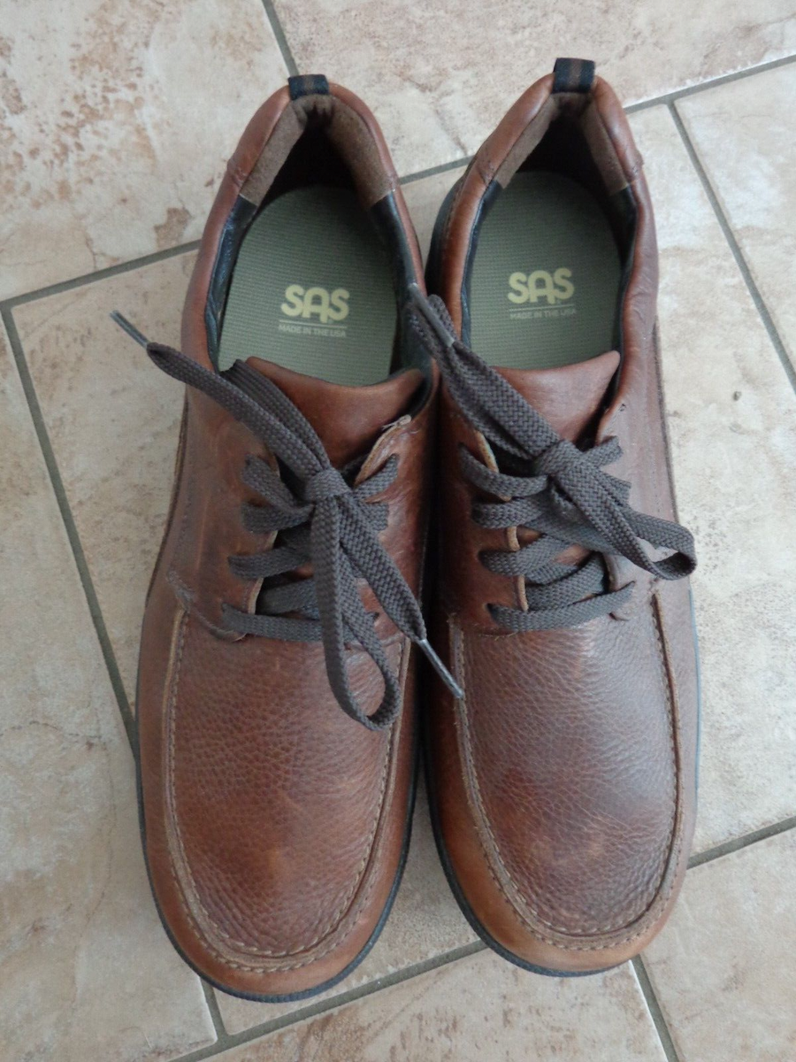 SAS men’s Move On brown lace-up shoes, size 11 Move On Lace Up Shoe | Camel | SAS Shoes main image 2