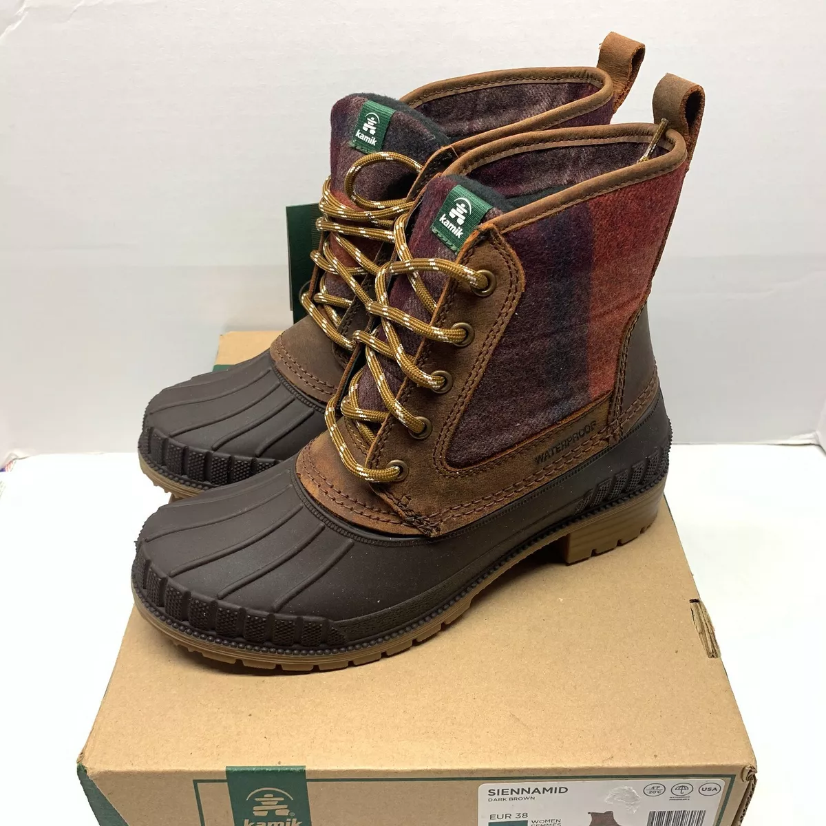 Kamik sienna boots 2025 dark brown
