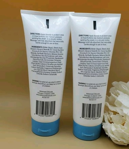 2~Advanced Clinicals Dark Spot Therapeutic Cream 8 fl New - Picture 7 of 7