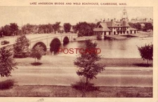 LARZ ANDERSON BRIDGE AND WELD BOATHOUSE, CAMBRIDGE, MASS.