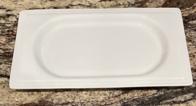 SYRACUSE CHINA WHITE VALLA SLENDA 018 TRAY ROYAL RIDEAU 9 L