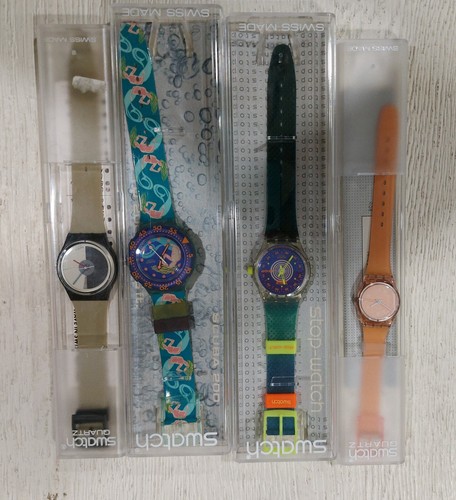LOTTO : GRANDE COLLEZIONE 339 SWATCH VINTAGE CON SCATOLA RARI - Picture 22 of 24