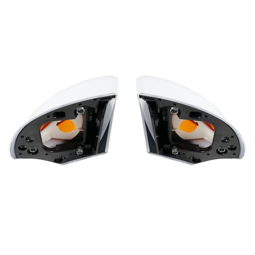 Pair L&R Rear View Mirror Turn Signal White For BMW R1100RT R1100RTP R1150RT AS - Picture 10 of 12