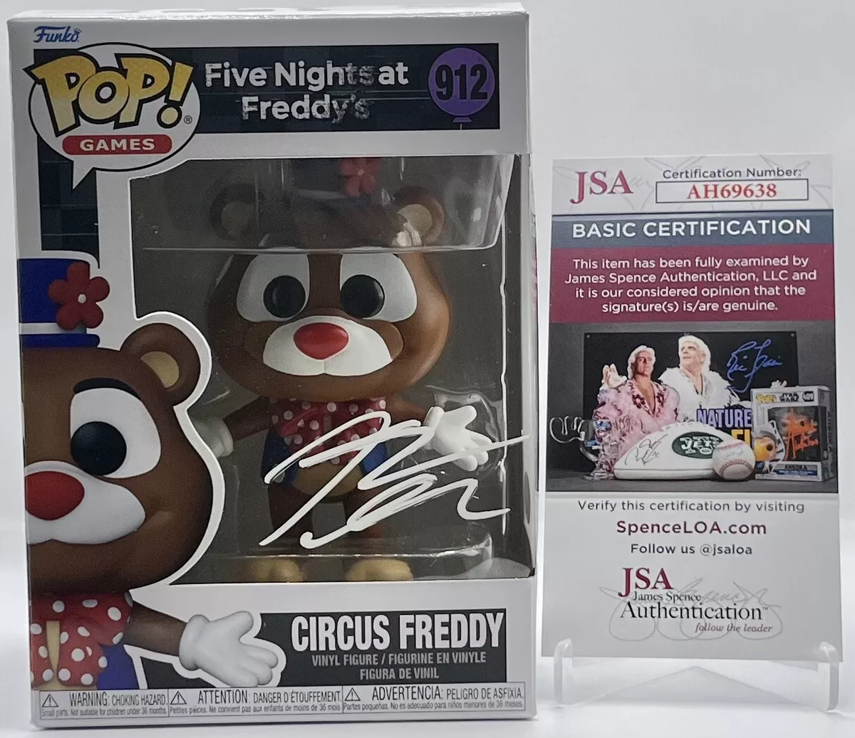 Five Nights at Freddy's Boneco Funko Pop! de vinil do Freddy de O