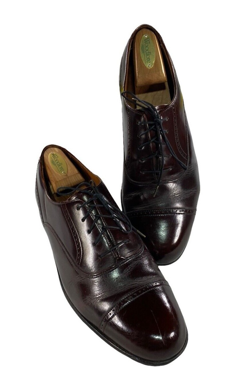 Bostonian First Flex Classics Sz.9.5 M Burgundy Mens Dress  display picture 1
