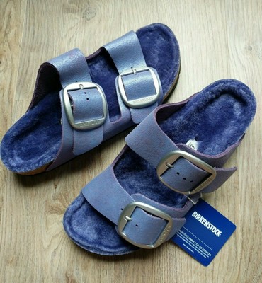 birkenstock fur sandals