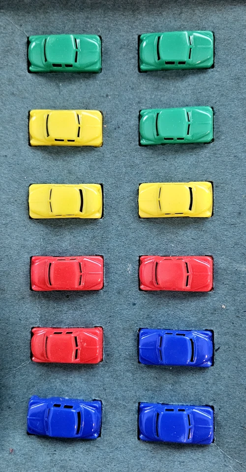 Piezas de juego de mesa vintage: LÍNEA DE MONTAJE DE SELCHOW & RICHTER: 1953 Foto 2 de 4