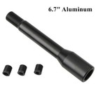 17cm Black Straight Shift Knob Extension For Manual Gear Shifter Lever Extended