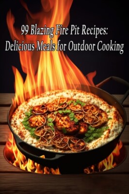 Shis - 99 Blazing Fire Pit Recipes  Delicious Meals for Outdoor Cookin - X555z