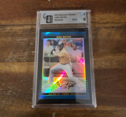 Jose Reyes [Refractor] #158 2002 Bowman Chrome Draft Picks card