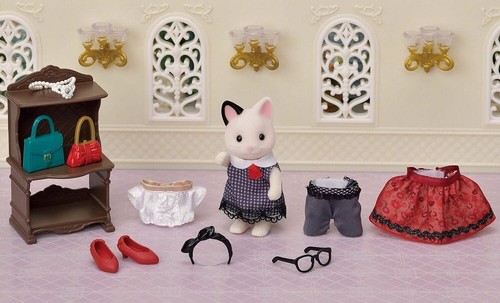 Sylvanian Families Set 5462 - Fashion Play Set - Tuxedo Cat - Picture 3 of 3