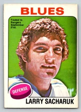1975-76 O-Pee-Chee #76 Larry Sacharuk RC (ref 173629)