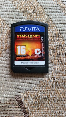 ps vita spiel resistance burning skies nur Cartridge