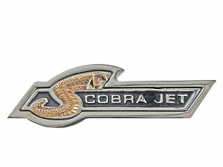 NORS 1968 SHELBY MUSTANG GT500KR GT500 KR COBRA JET DASH EMBLEM S8MS-6304460-E