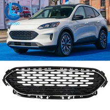 For Ford Escape 2020-2022 Front Bumper Upper Grille Assembly W/Chrome Trim