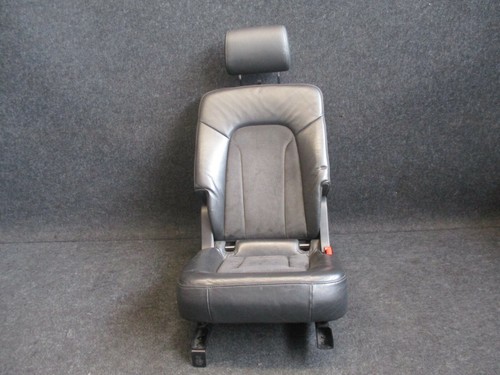 LEDER ALCANTARA Rücksitzbank rechts Audi Q7 4L Rückbank Ausstattung schwarz