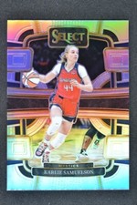 Karlie Samuelson 2024 Panini Select WNBA Silver Prizms Washington Mystics #99