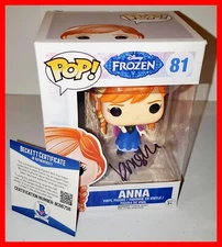 ❄️️⛄ Kristen Bell Signed Autographed Anna Frozen Funko Pop Beckett PSA JSA