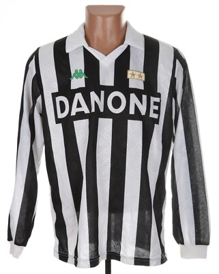 JUVENTUS ITALY 1992/1994 HOME FOOTBALL SHIRT KAPPA SIZE M ADULT