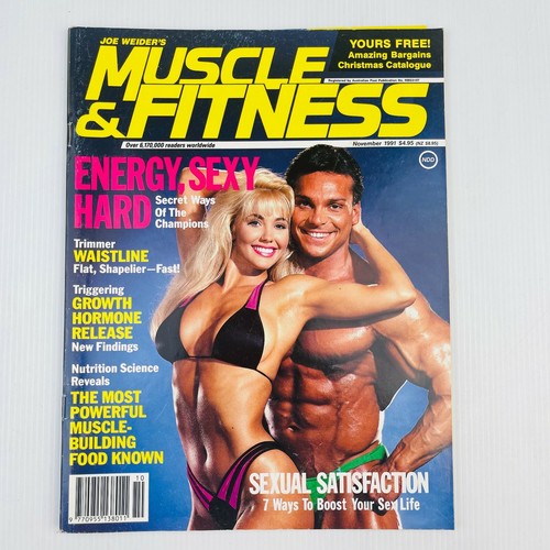 Vintage Muscle & Fitness Magazine Nov 1991 Body Building Joe Weider - Picture 2 of 11