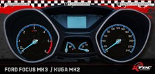 Tachoscheiben Ford Focus MK3 / Kuga MK2 / C-Max MK2.5 verschiedene Designs Tachoscheiben Ford Focus MK3 / Kuga MK2 / C-Max MK2.5 verschiedene Designs