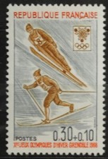 1968 FRANCE TIMBRE Y & T N° 1543 Neuf * * SANS CHARNIERE (MNH)