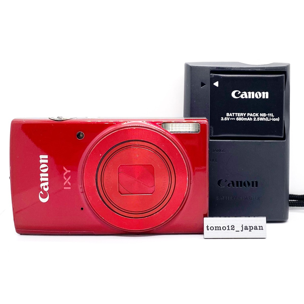 Canon - 【新品】Canon デジタルカメラ IXY 190 レッド Amazon | Canon デジタルカメラ IXY 190 レッド 光学10倍ズーム