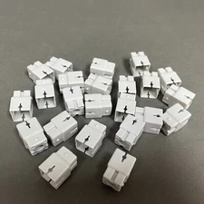 Marble Mania Light Gray #14 Replacement Parts Pieces Lot of 23