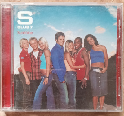 S CLUB 7 - SUNSHINE - 2001 RARE MEXICAN CD ALBUM, EUROPOP