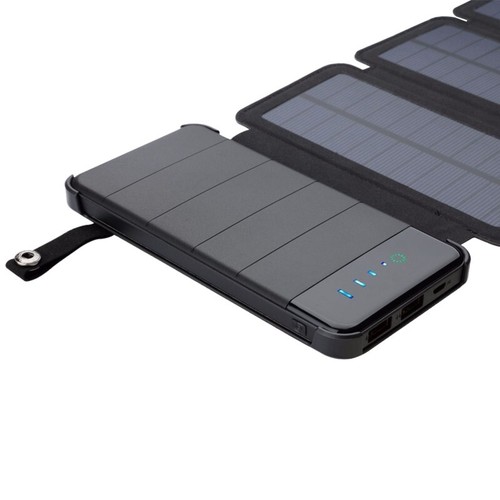 Solarpaneel 6W mit Power Bank 8000mAh (29,6Wh), ES8000B - Zdjęcie 7 z 12