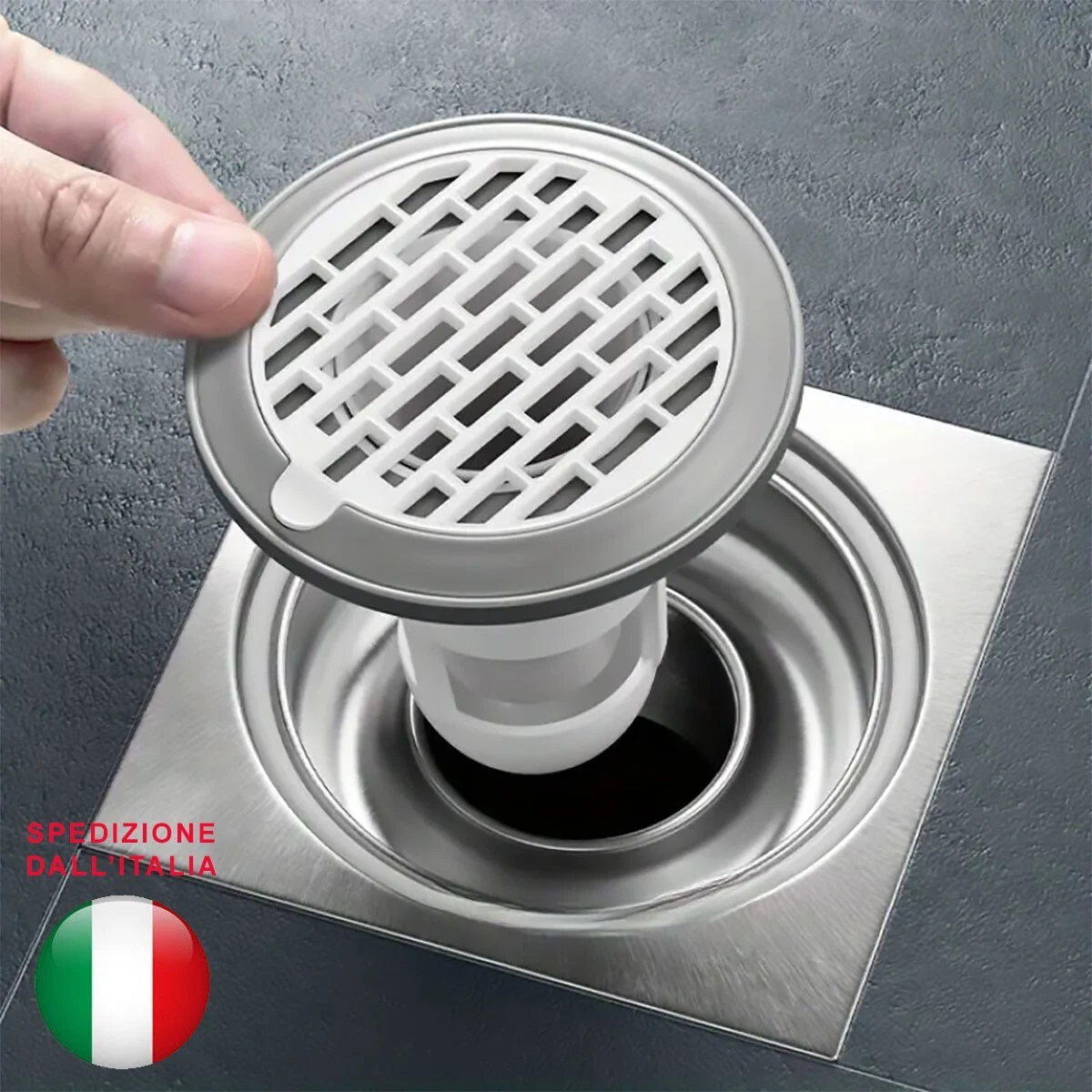 OCEAN ITALY Scarico Doccia a Pavimento 90cm, Canaletta di Scarico
