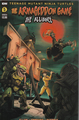 TEENAGE MUTANT NINJA TURTLES - THE ARMAGEDDON GAME The Alliance #5 B - New (S)