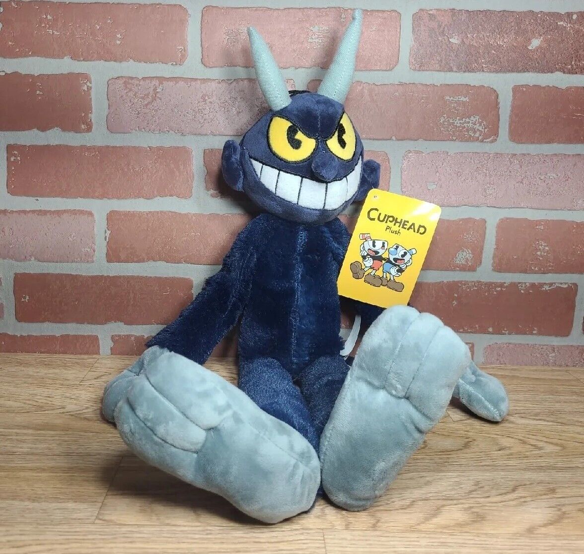 Cuphead King Dice 2018 Plush Mugman 18 Fiesta NEW with tags RARE Stuffed