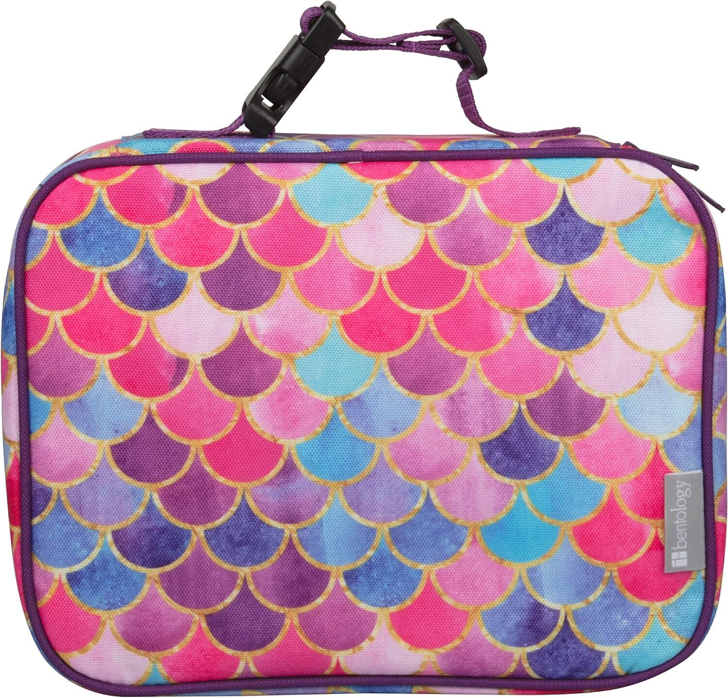 For Girls - Kids Insulated, Durable Lunchbox Tote Mermaid