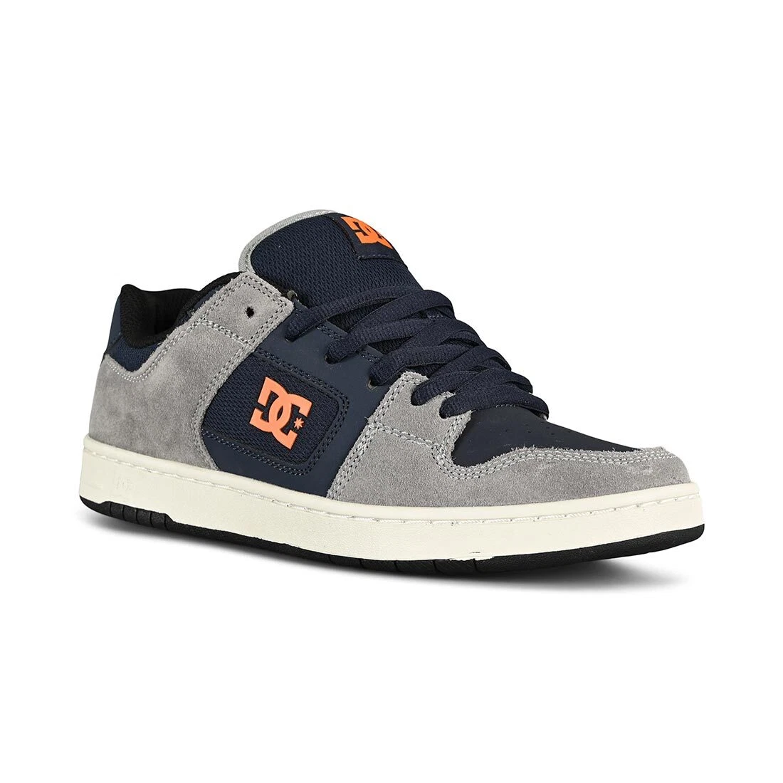 DC Manteca 4 Skate Shoes Navy Grey