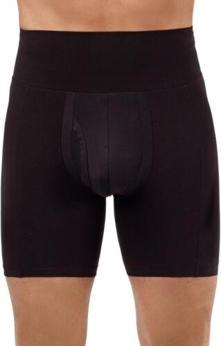NWT Spanx Shaping Boxer Briefs Men’s Sz XL Black Cotton Underwear REDUCES WAIST!