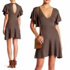 FREE PEOPLE Jodi Sweater Dress Dark Grey S NWT $148