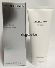 Shiseido Men Face Cleanser Full Size 4.8oz / 125ml New In Box