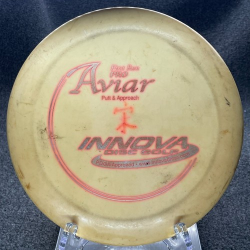 Innova First Run Pro Aviar 2 Ring Patent # San Marino Vintage Putter Golf Disc - Picture 9 of 9