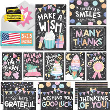 Assorted Cards with Envelopes All Occasion - 54 Bulk Greeting Cards for All Occa