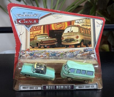 2008 Disney Pixar Cars Movie Moments Rusty Rust- Eze & Dusty Rust-Eze / NEW!